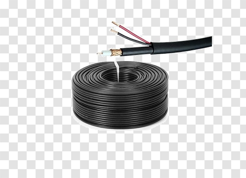 Coaxial Cable RG-6 RG-59 Wire Television - Kabel Transparent PNG