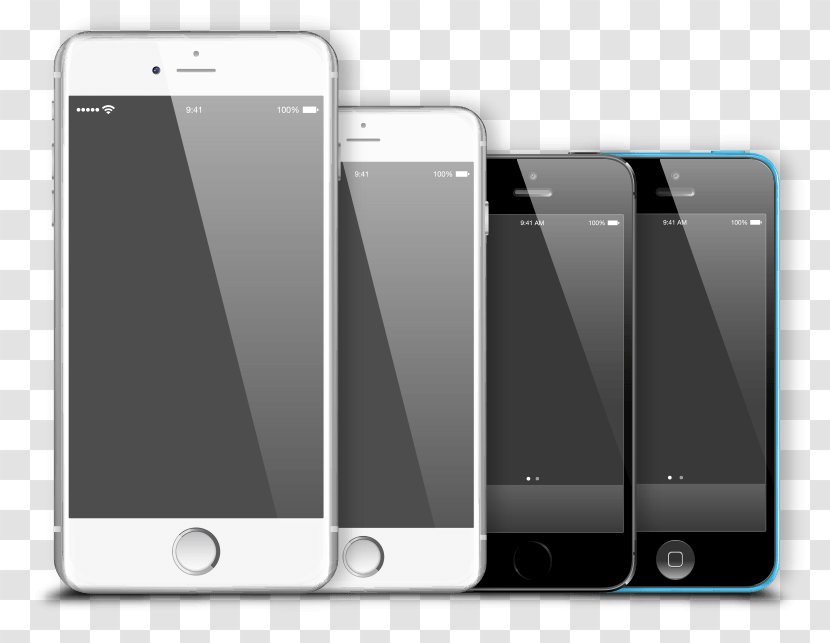Feature Phone Smartphone IPhone 5 4S 6s Plus - Apple Transparent PNG