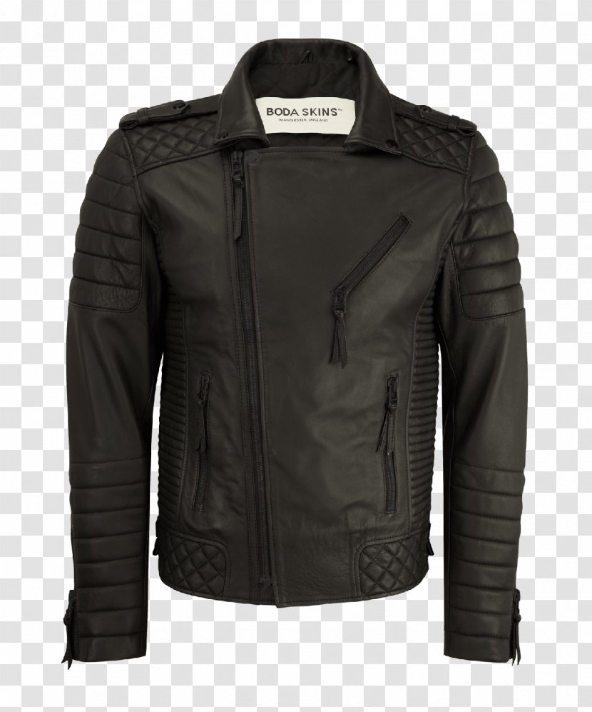 Leather Jacket BODA SKINS Clothing - Textile Transparent PNG