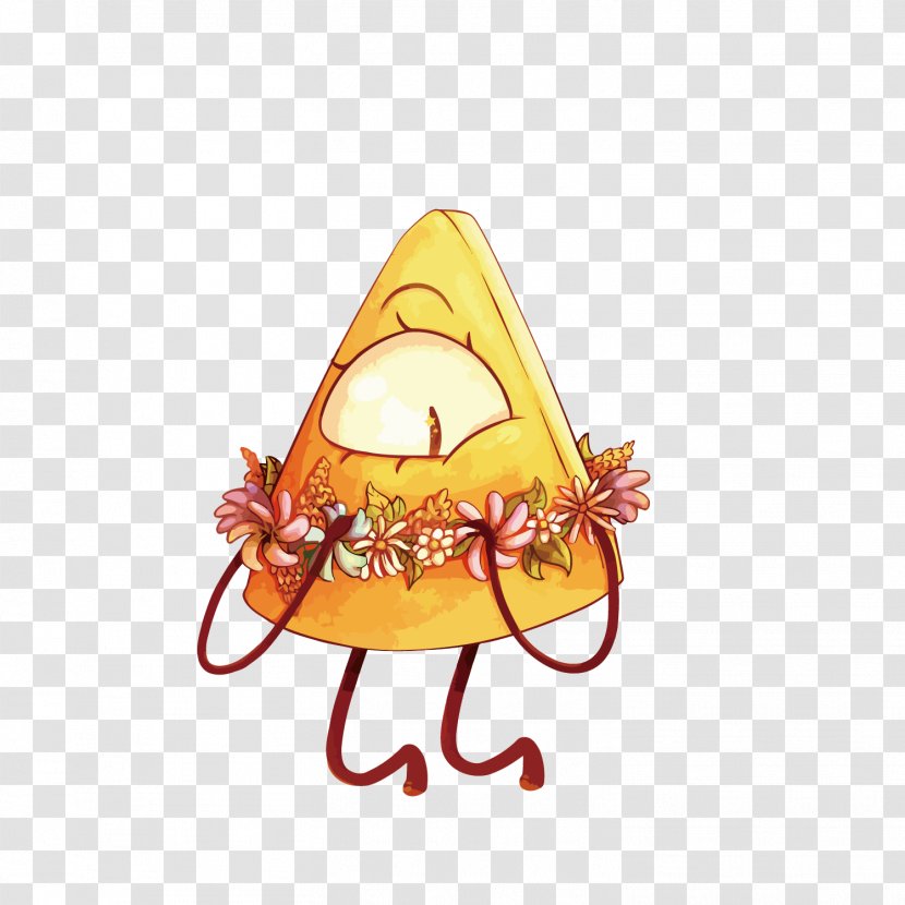 Cartoon Triangle Euclidean Vector - Party Hat Transparent PNG