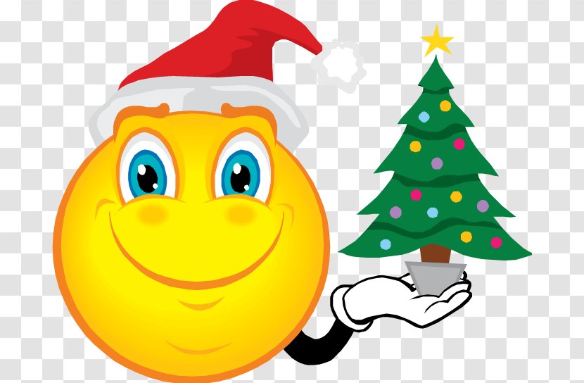 Smiley Emoticon Christmas Santa Claus Clip Art - Time Pictures Transparent PNG