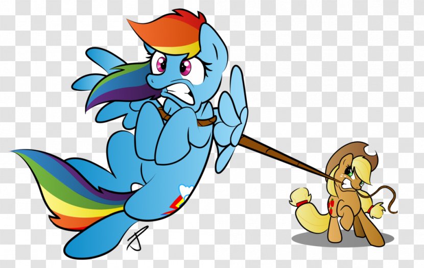 Rainbow Dash Applejack Pony Rarity Fluttershy - My Little Friendship Is Magic Fandom - Tiger Transparent PNG