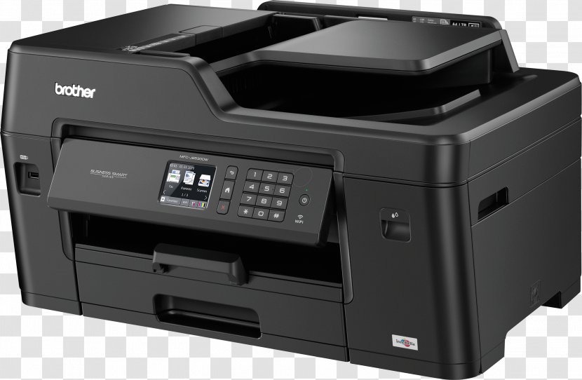Multi-function Printer Inkjet Printing Brother Industries - Computer Software - Multifunction Transparent PNG