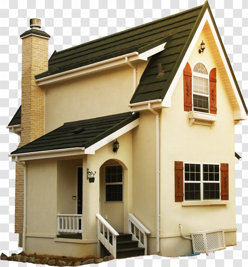 Home House Property Roof Siding - Window Cottage Transparent PNG