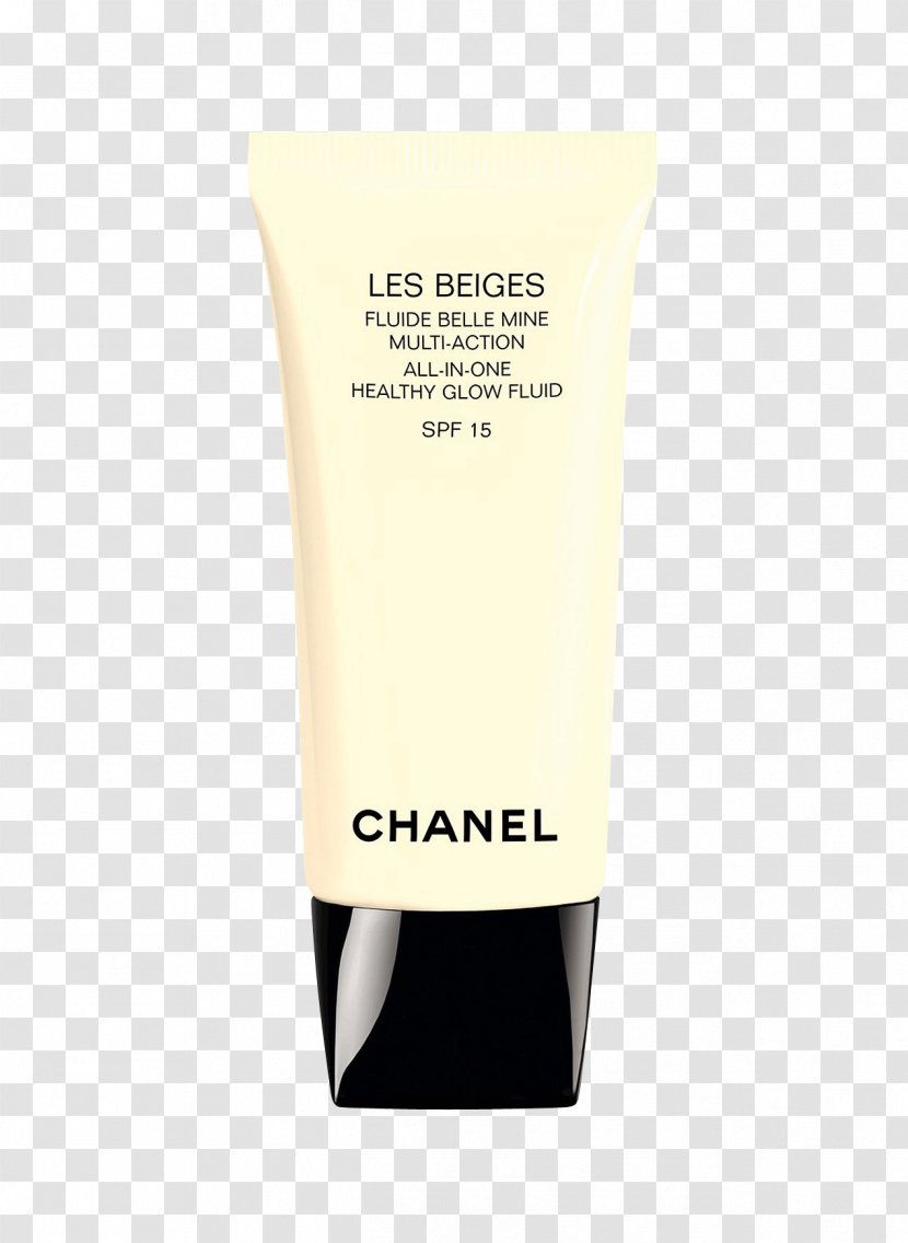 Chanel Les Beiges All-in-One Healthy Glow Fluid Make-up Lotion Beauty - Boutique Transparent PNG