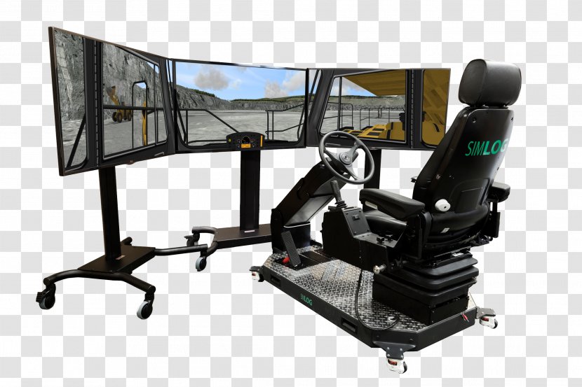 Haul Truck Simulation Driving Office & Desk Chairs - Heavy Machinery - Equipment Transparent PNG