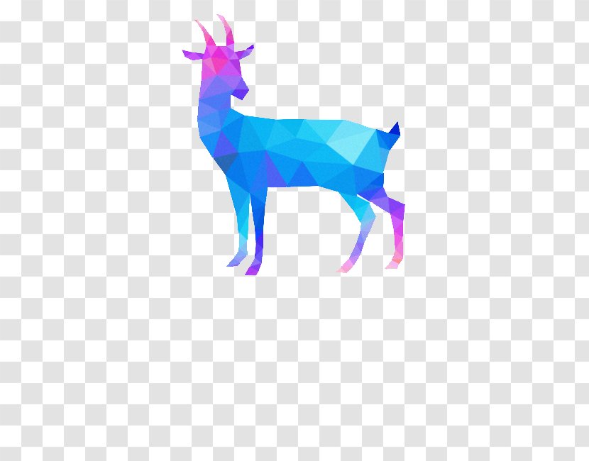 Geometry Silhouette - Goat Transparent PNG