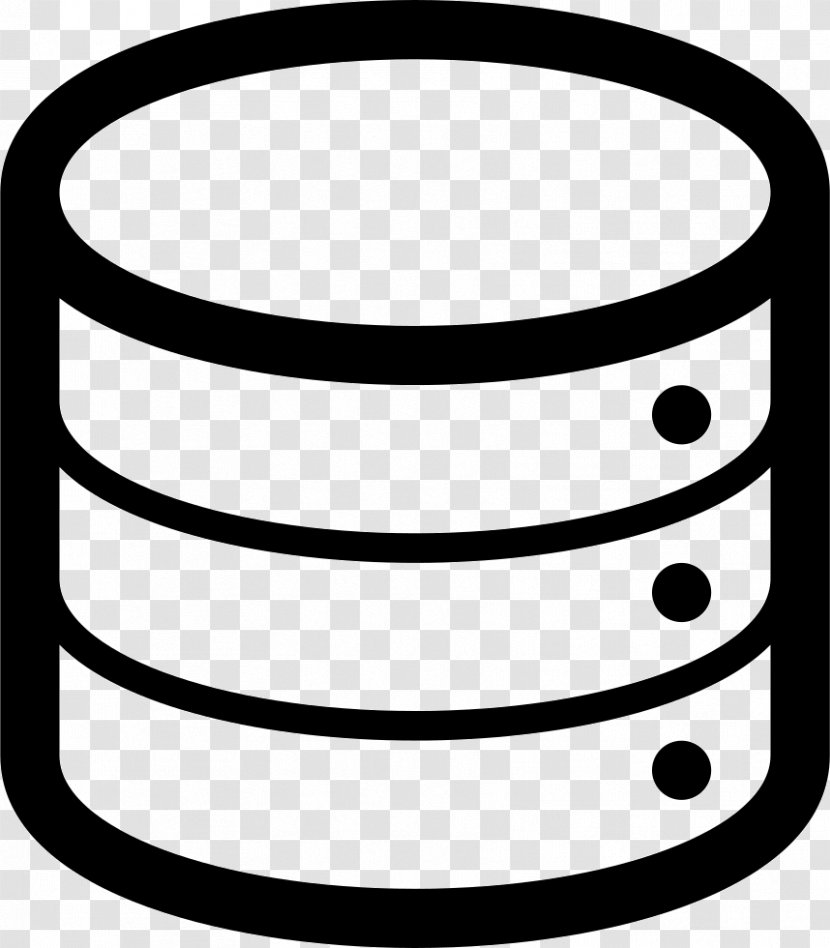 Database Clip Art - Black And White - Date Transparent PNG