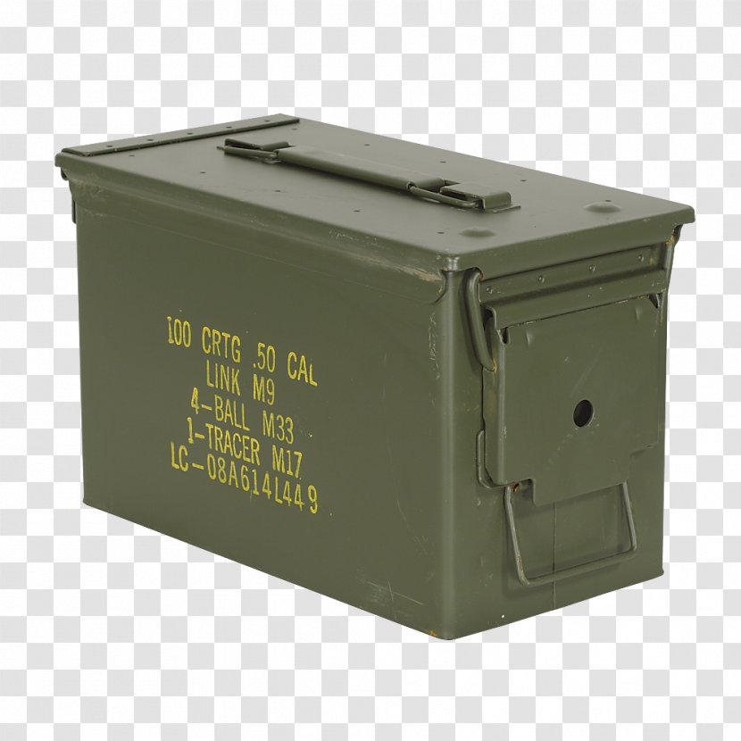 Ammunition Box Military Surplus .50 BMG - Frame Transparent PNG