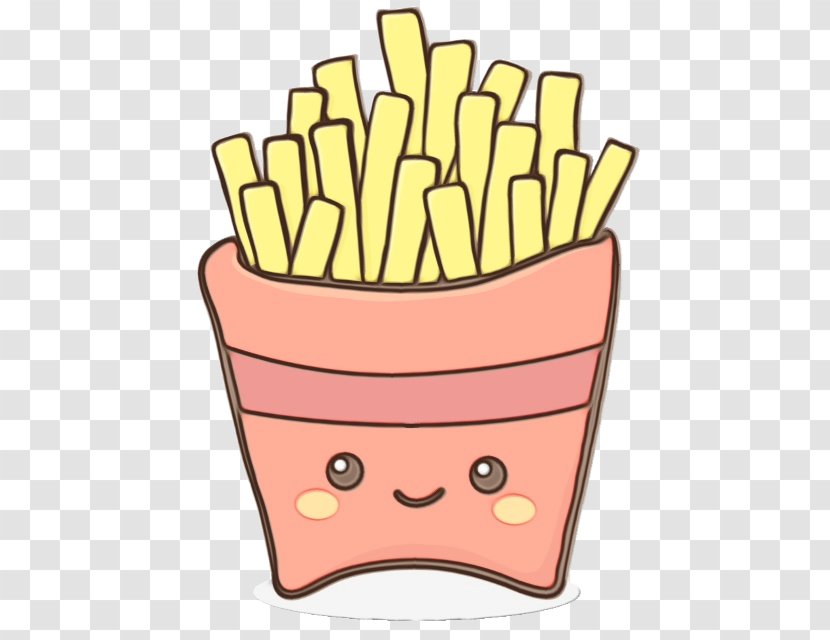 French Fries - Paint - Dish Junk Food Transparent PNG
