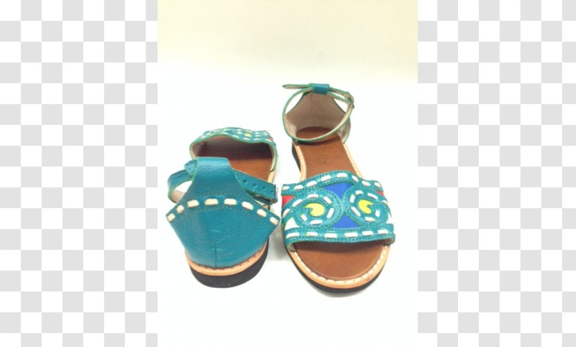 Sandal Shoe Turquoise Transparent PNG