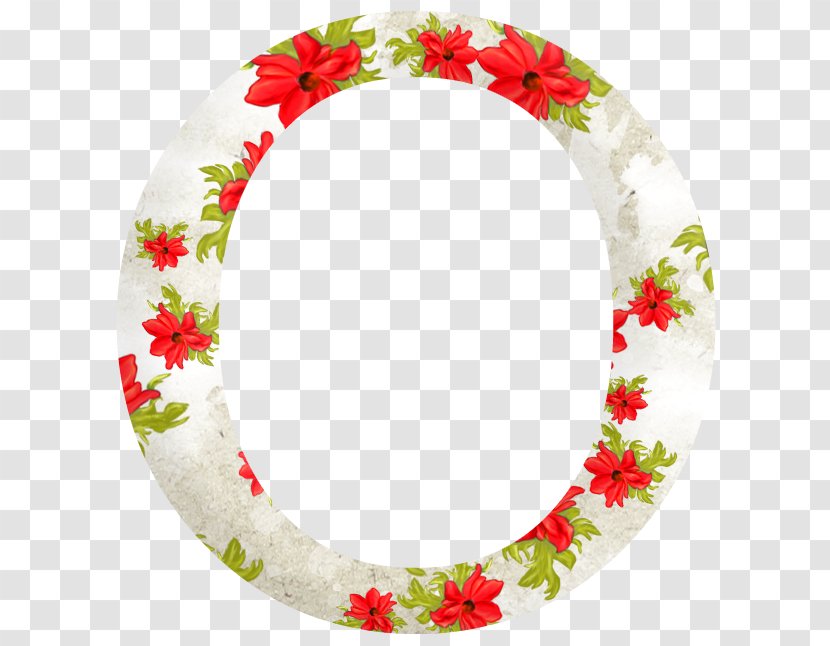 Christmas Ornament Petal Floral Design Flower Tableware - Oval - Psi Transparent PNG