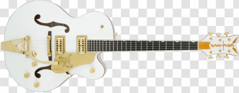 Gretsch White Falcon Fender Telecaster Archtop Guitar - Frame - Bass Transparent PNG