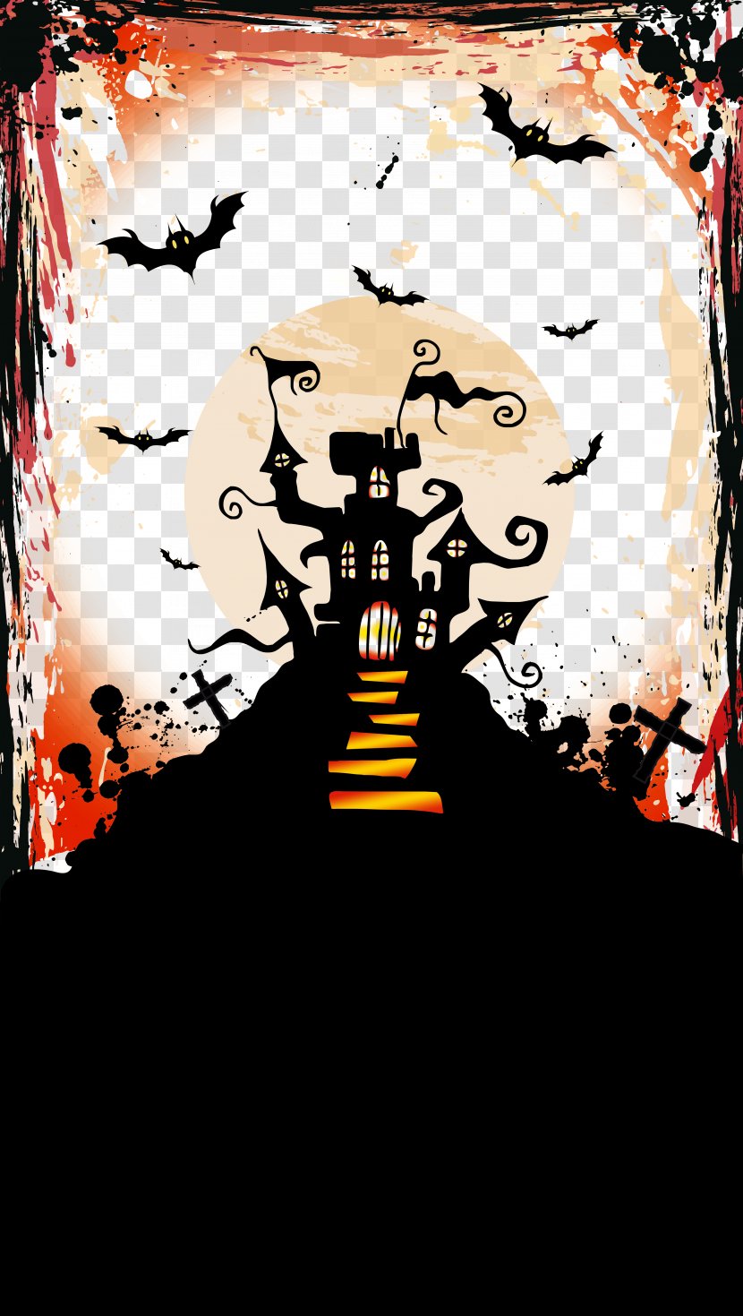 Halloween Costume Party Poster - Banner Free Download Transparent PNG