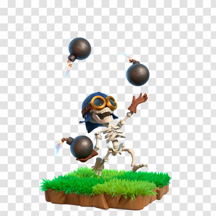Clash Of Clans Royale Troop Wikia Bomb - Grass Transparent PNG