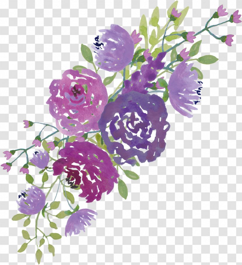 Flower Clip Art Floral Design Watercolor Painting - Botany Transparent PNG