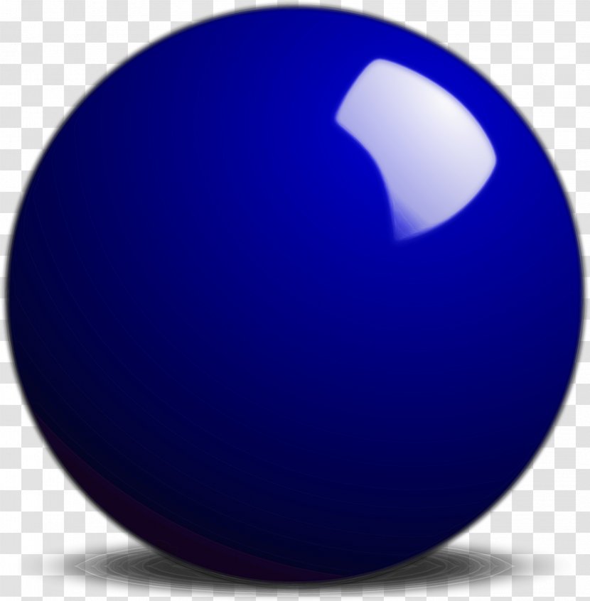 Blue Cobalt Ball Electric Sphere - Logo Material Property Transparent PNG