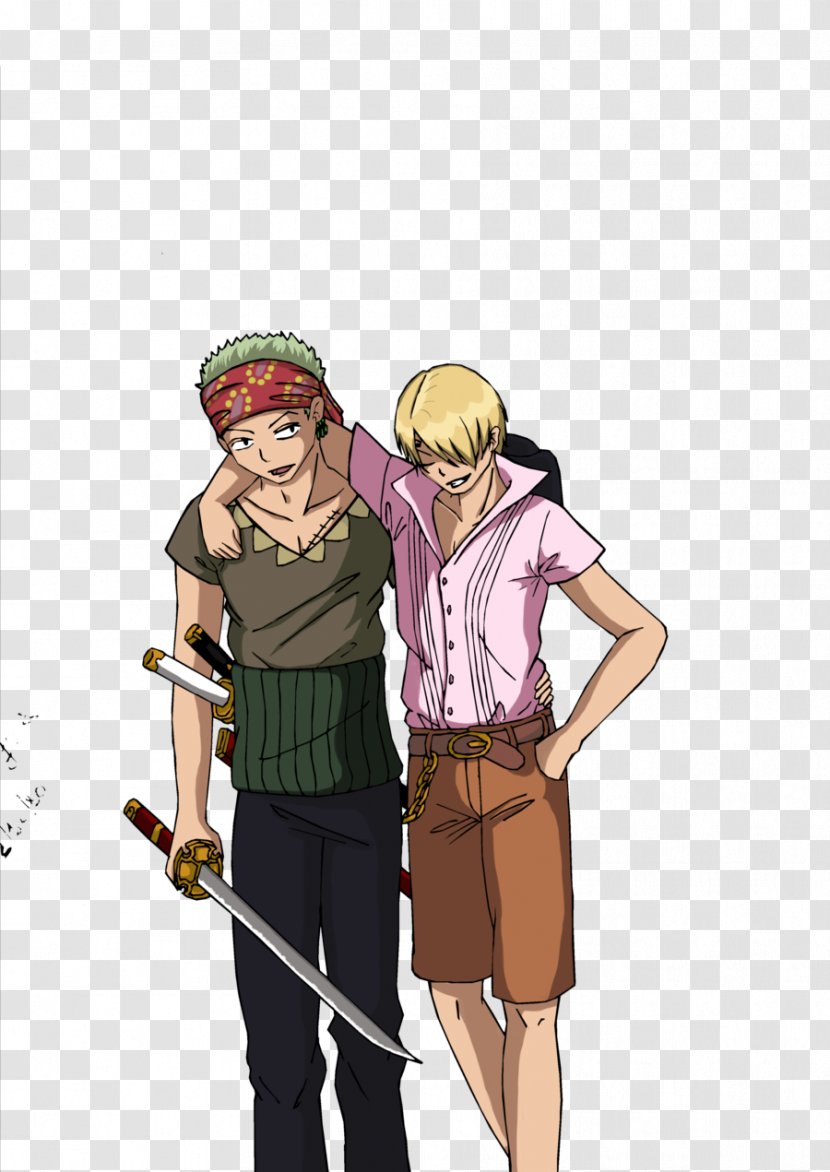 Roronoa Zoro Vinsmoke Sanji Male Rendering - Heart - ZORO Transparent PNG