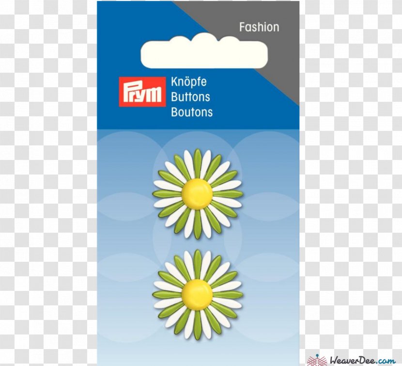 Button Yellow Plastic Nacre Metal - GREEN PETAL Transparent PNG