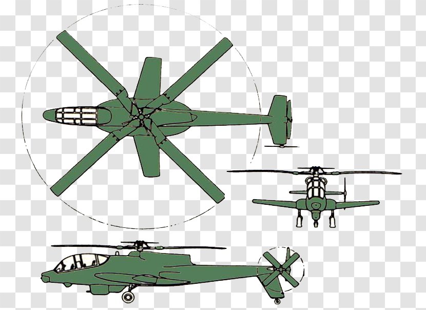 United States Lockheed AH-56 Cheyenne Helicopter Rotor Boeing AH-64 Apache - Piasecki H21 - Military Transparent PNG