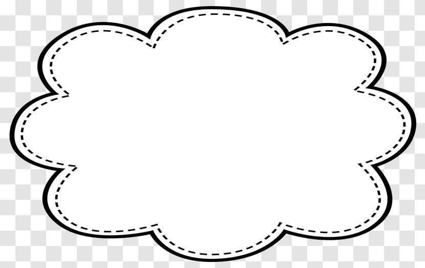 Sentence Vocabulary Letter Word Speech - Cartoon - Cloud Frame Transparent PNG