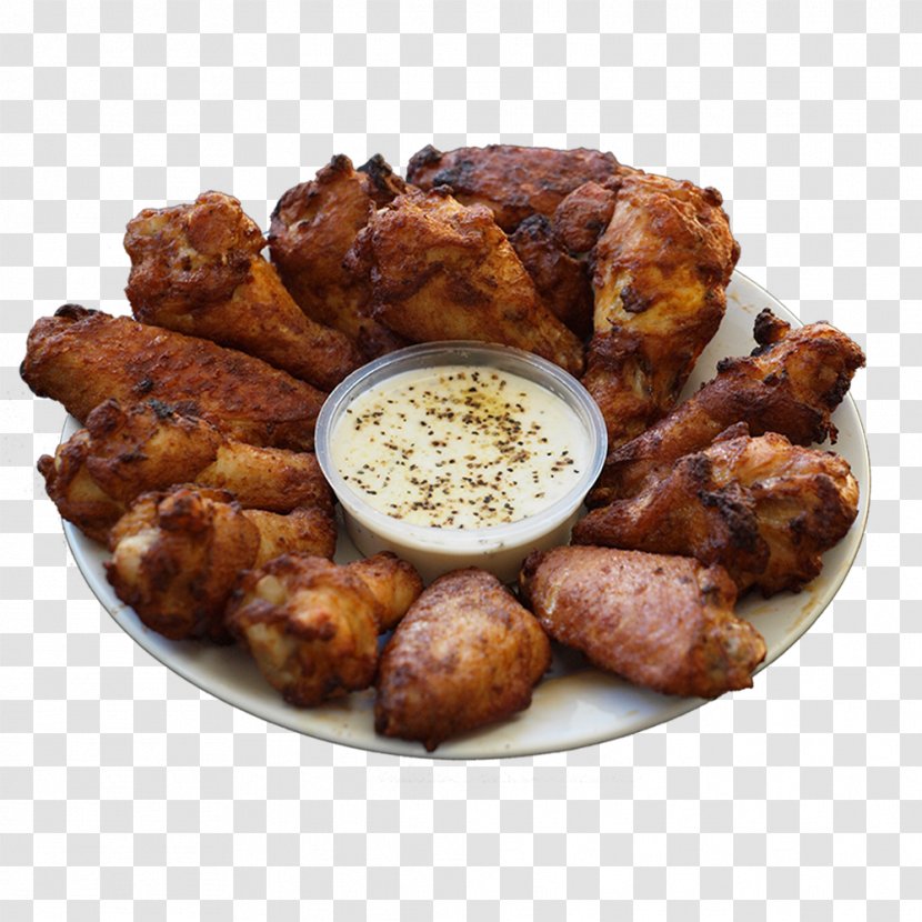 Buffalo Wing Barbecue Cuisine Of The United States Fried Chicken French Fries - Dish - Wings Transparent PNG