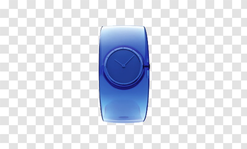 Cobalt Blue - Ms. Simple Quartz Watches Series Transparent PNG