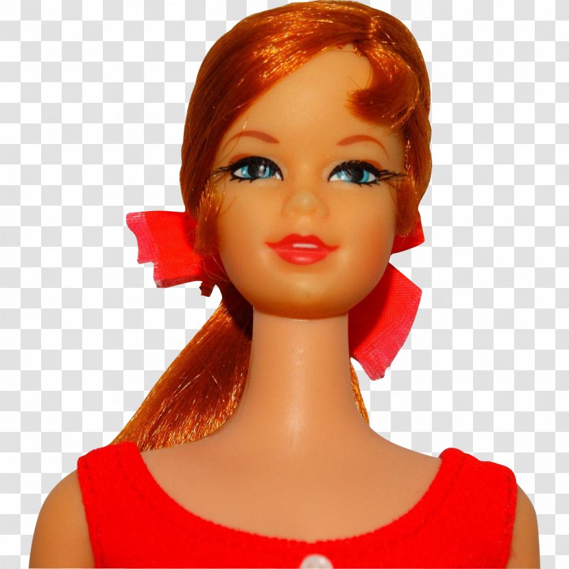 Brown Hair Barbie - Doll Transparent PNG