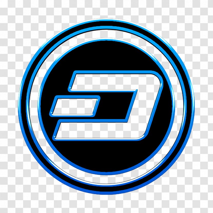 Circle Logo Template - Brand - Symbol Electric Blue Transparent PNG