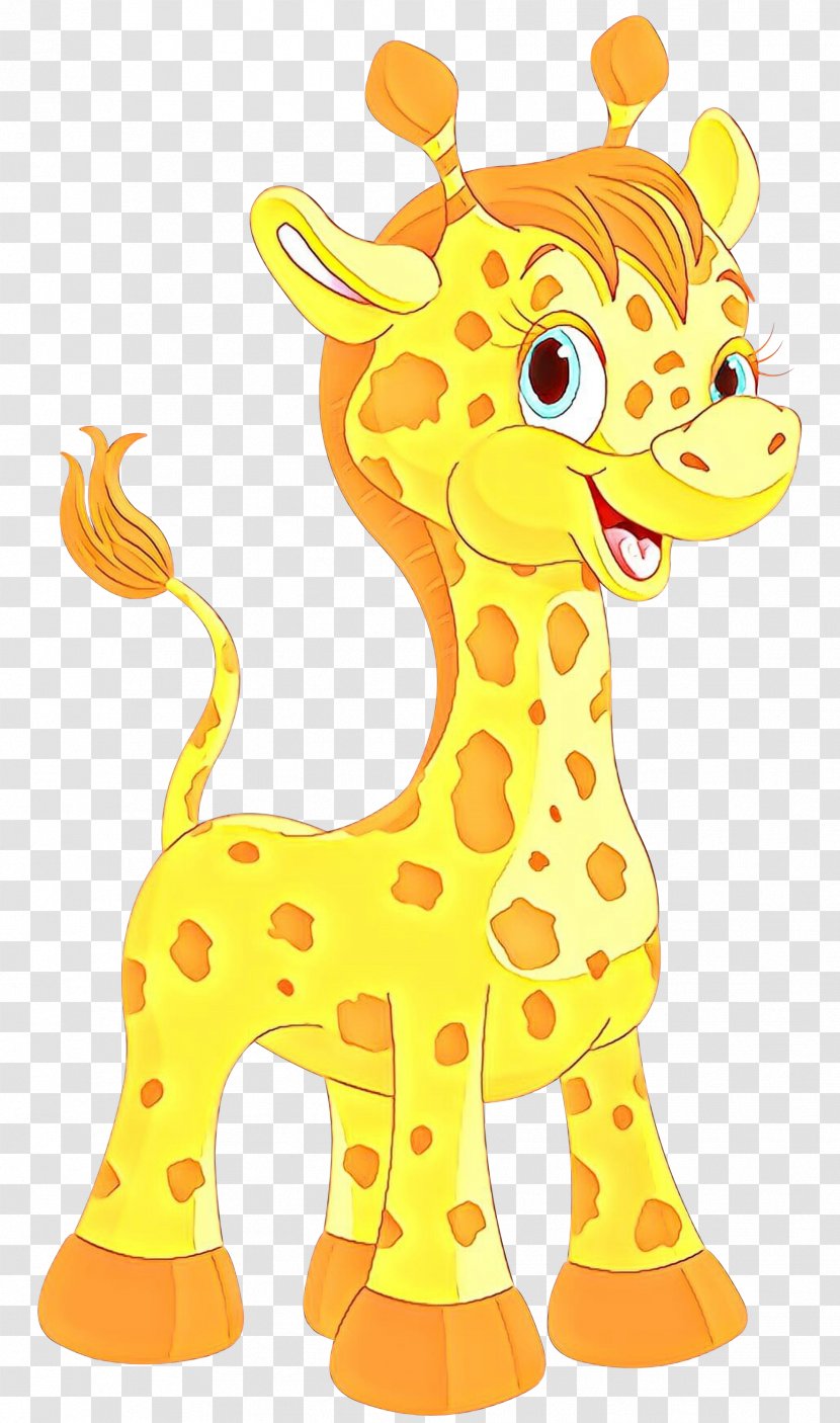 Giraffe Clip Art Vector Graphics Image - Wildlife - Fawn Transparent PNG