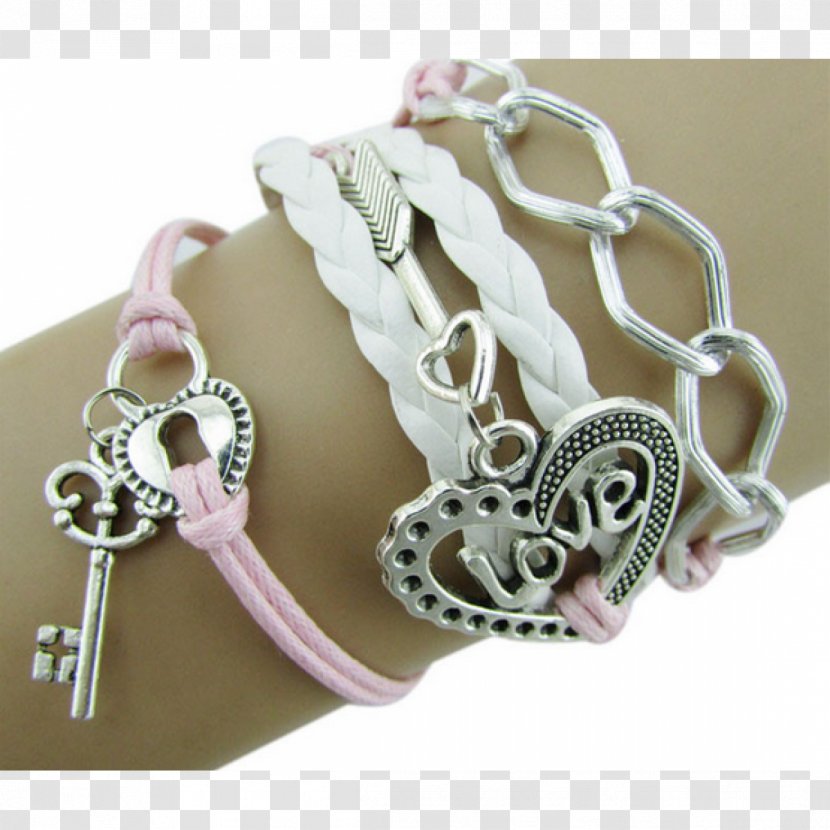 Charm Bracelet Friendship Chain Heart Transparent PNG