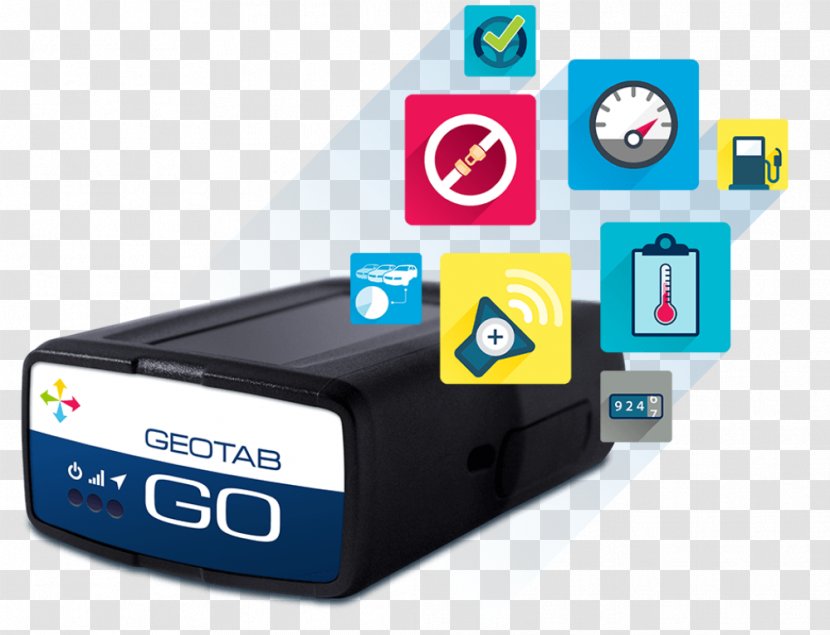 Geotab Telematics GPS Tracking Unit Navigation Systems Fleet Management - Integrator Transparent PNG