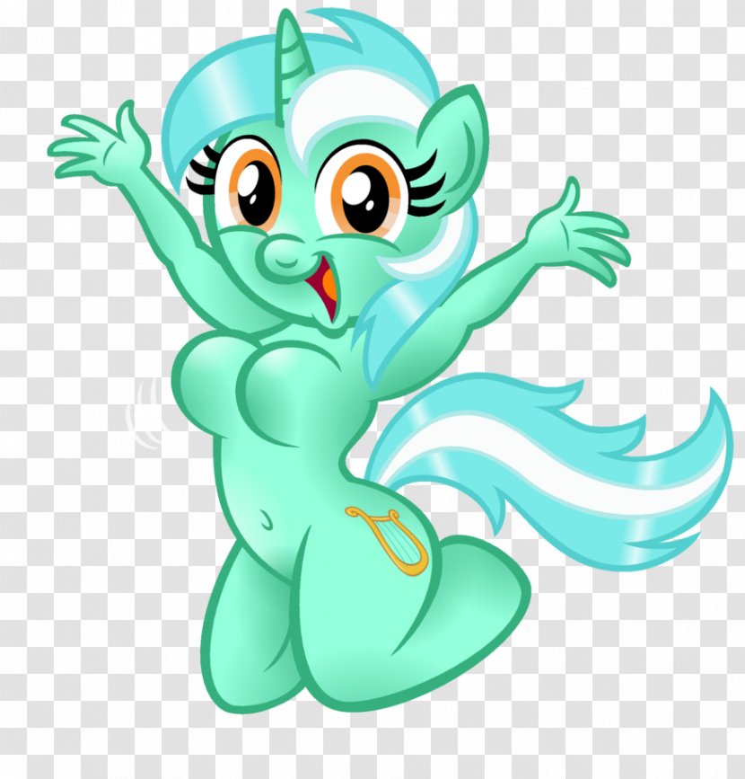 Lyra Pony Mammal Homo Sapiens - Cartoon Transparent PNG