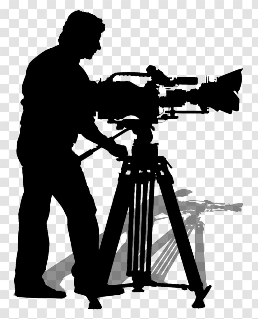 Camera Operator Silhouette Stock Photography Video - Royaltyfree Transparent PNG