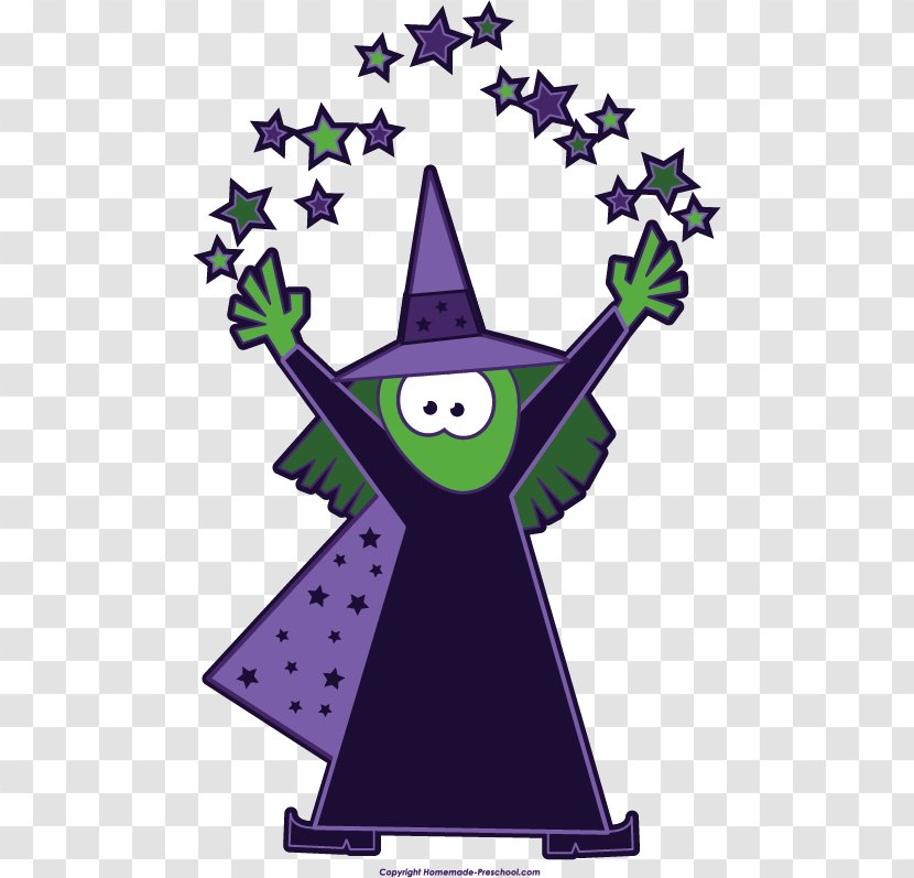 Magic Witchcraft Clip Art - Star - Cartoon Witch Cliparts Transparent PNG