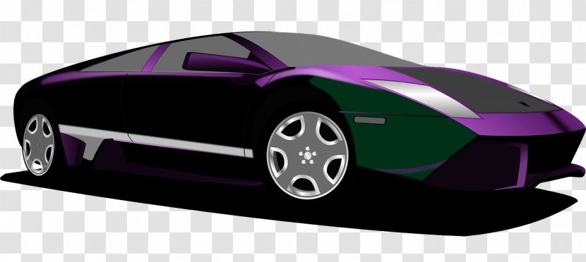 Sports Car Lamborghini Clip Art Transparent PNG