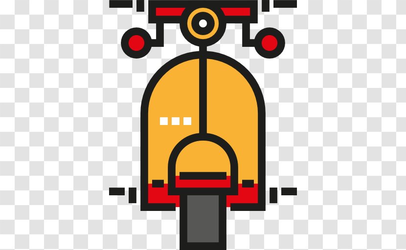 Scooter Motorcycle Icon - Sign Transparent PNG