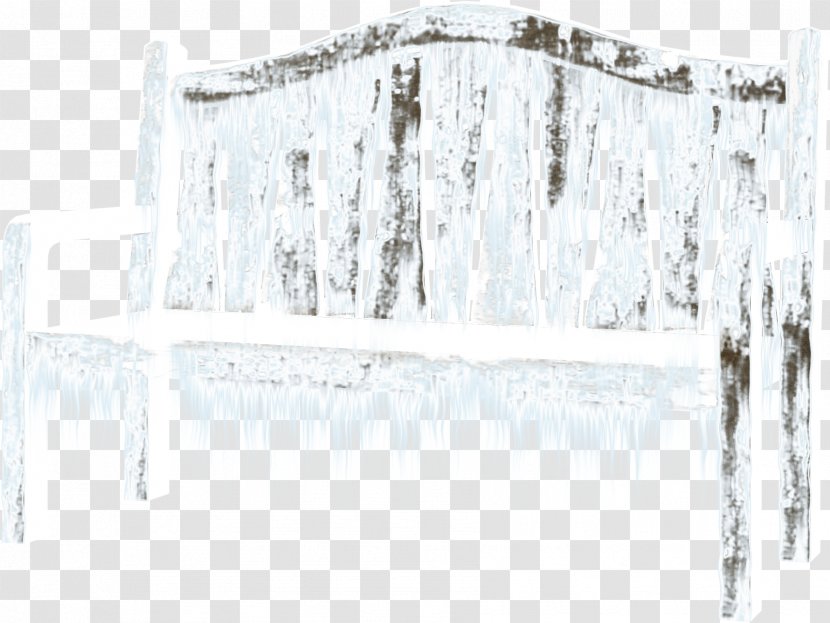 Chair Seat Bench - Ice Transparent PNG