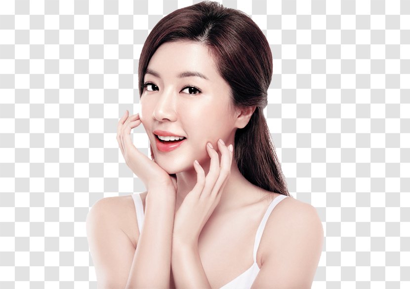 Skin Care Dermatitis Winter Eye - Long Hair - Makeup Woman Transparent PNG