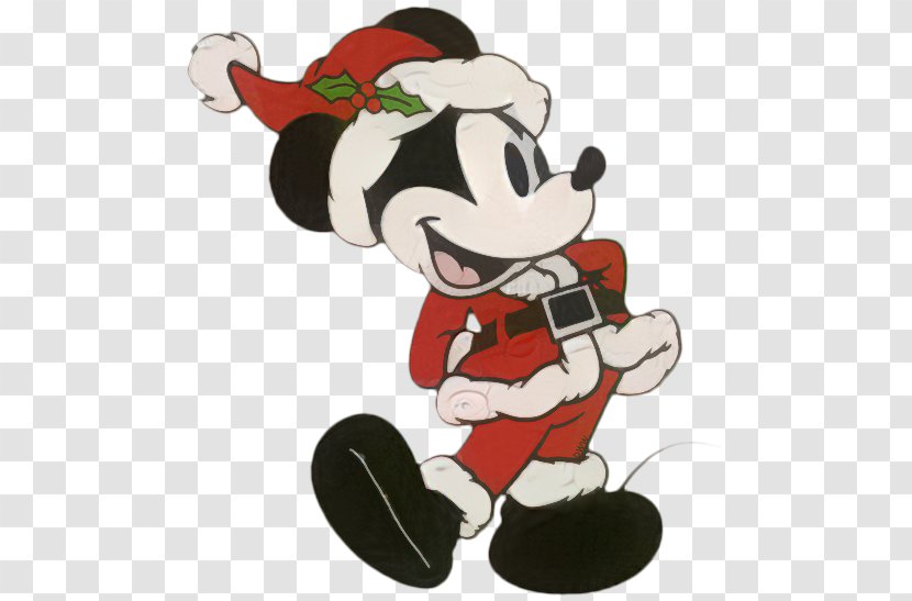 Mickey Mouse Pluto Minnie Santa Claus Donald Duck - Christmas Day - Fictional Character Transparent PNG