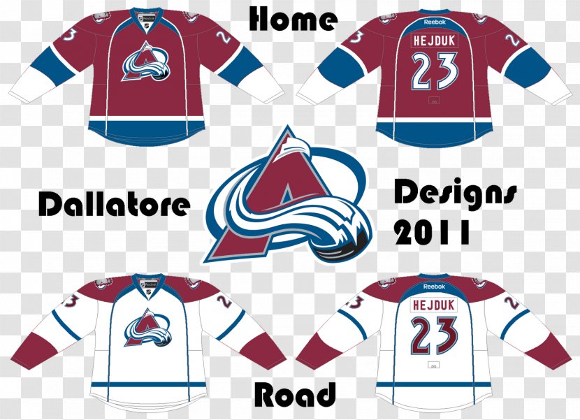 Colorado Avalanche Sports Fan Jersey Logo Ice Hockey - Top - Concepts & Topics Transparent PNG