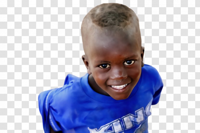 Face Child Facial Expression Blue Head - Paint - Human Male Transparent PNG