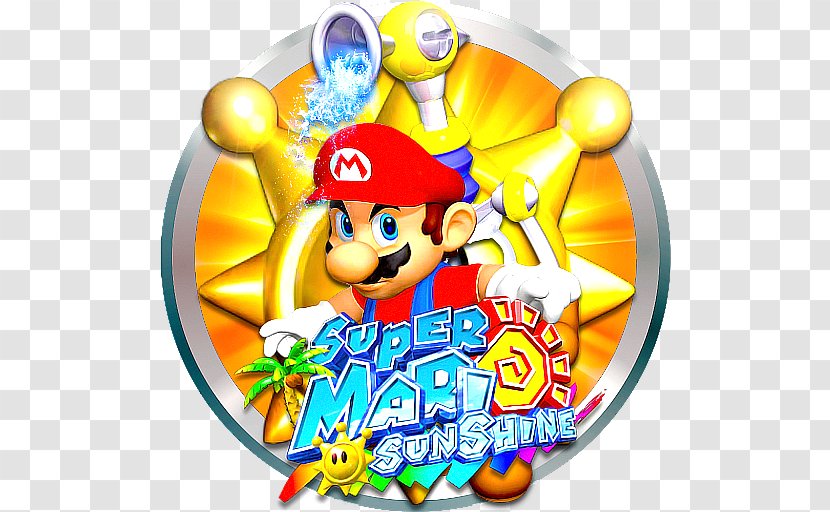 Super Mario Sunshine Bros. GameCube 64 - Wallpaper Transparent PNG