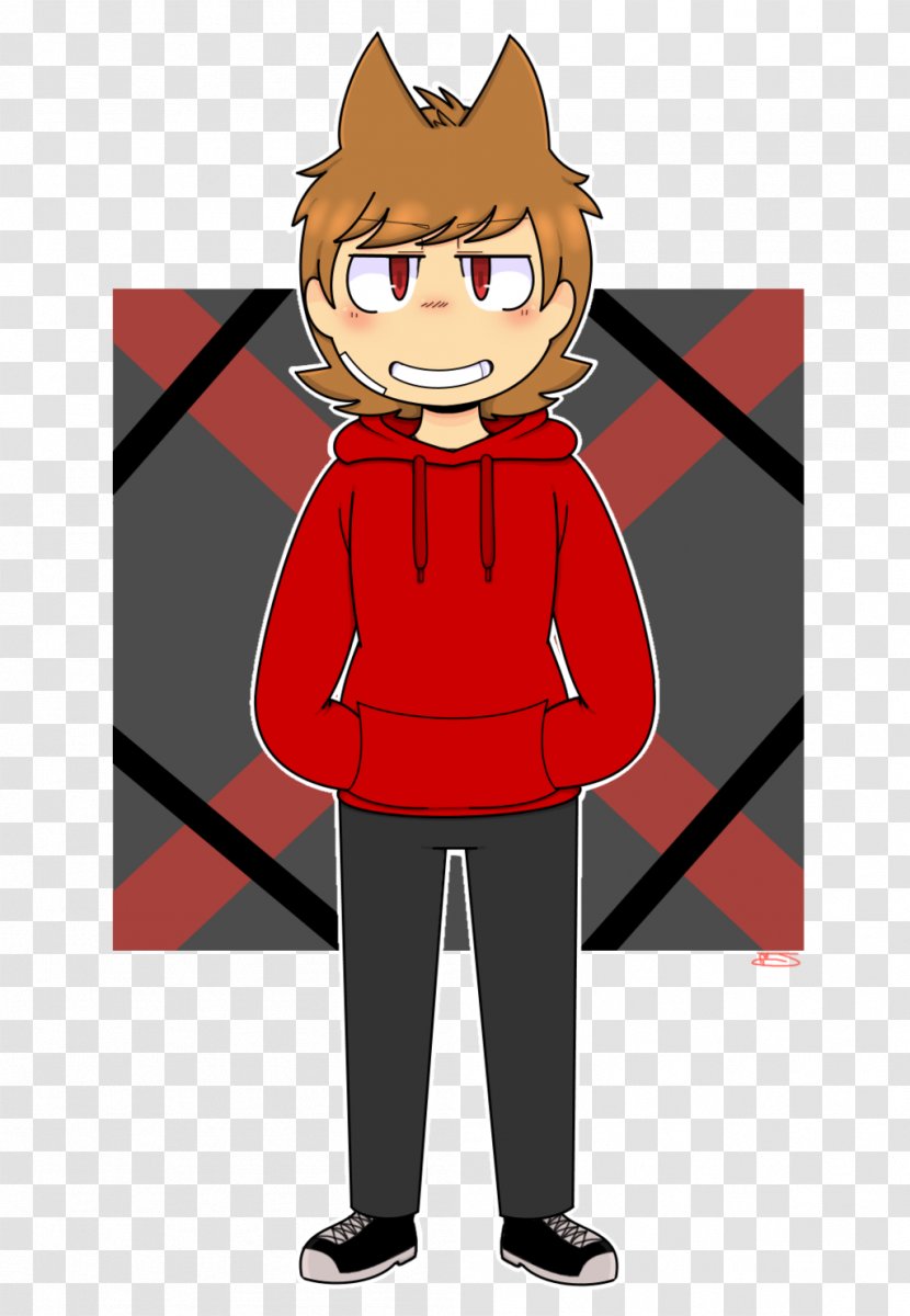 Drawing DeviantArt Clip Art Fan Fiction - Outerwear - Eddsworld Transparent PNG