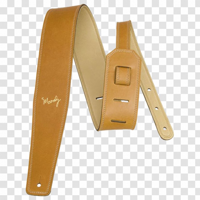 Strap Electric Guitar Leather Belt - Cartoon - Camel Transparent PNG