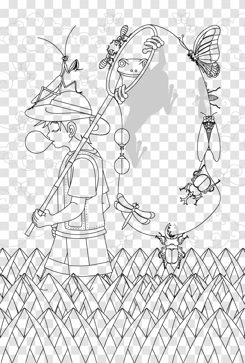 Sketch Line Art Point Product Cartoon - Drawing - Archivist Pattern Transparent PNG