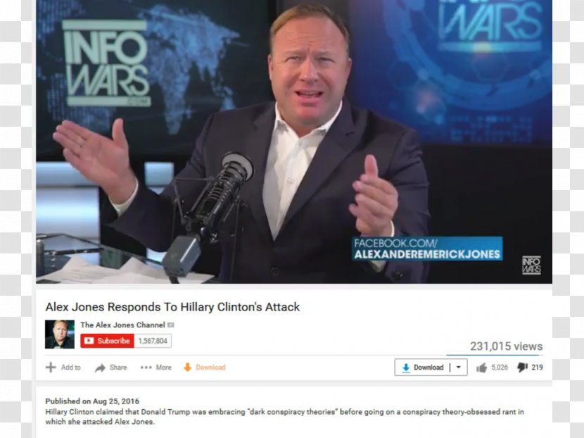 Alex Jones Newtown School Shooting Sandy Hook Elementary Conspiracy Theories Theory Hoax - Cartoon Transparent PNG