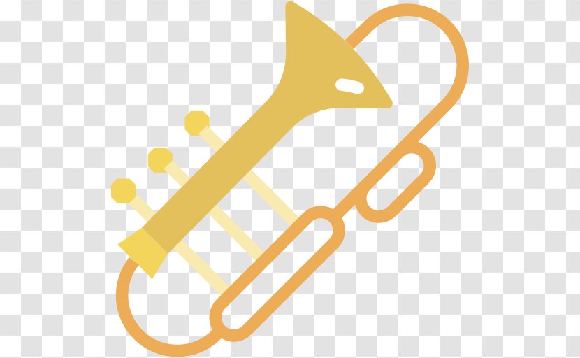 Musical Instruments Orchestra Wind Instrument Trombone - Cartoon Transparent PNG