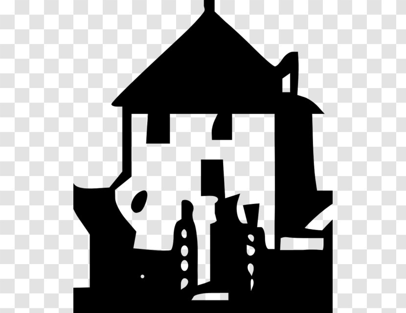 Manor House Haunted Clip Art - Symbol Transparent PNG