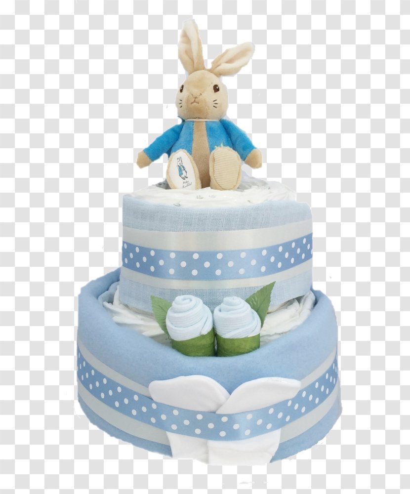 Diaper Cake Infant Decorating - Peter Rabbit Transparent PNG